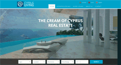 Desktop Screenshot of cyprusliving.com